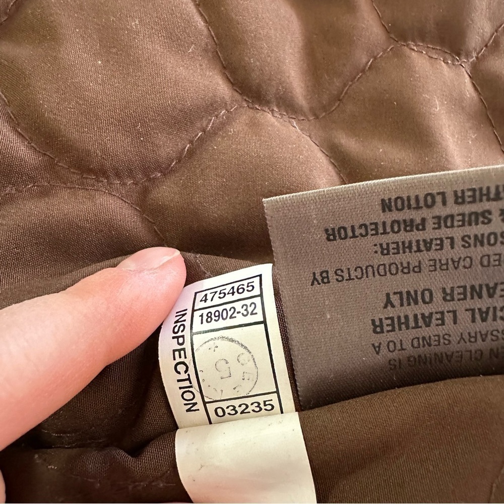 Wilson Vintage Leather Mahogany Brown Long Sleeve Jacket Size XL - Picture 14 of 15